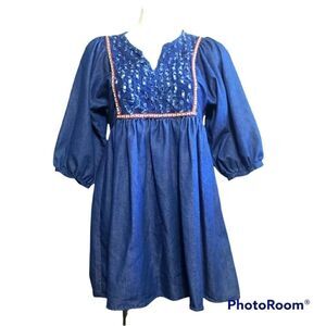 Umgee denim tunic